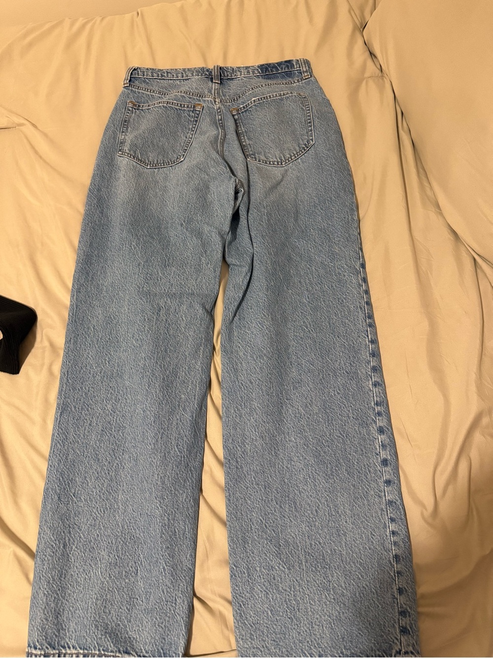 Abercrombie & Fitch Blue High-Rise Jeans - Picture 3 of 3